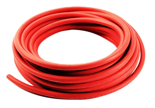 Red Rubber Hose  Per Ft