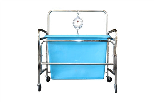 Retail Price Computing Laundry Scale with Basket